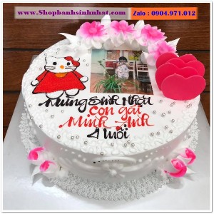 Bánh Sinh Nhật In Hình Ảnh - H327